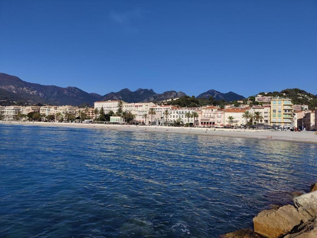 Ferienwohnung Le Coq Bleu D'Azur - Piscine - Parking! Menton Exterior foto