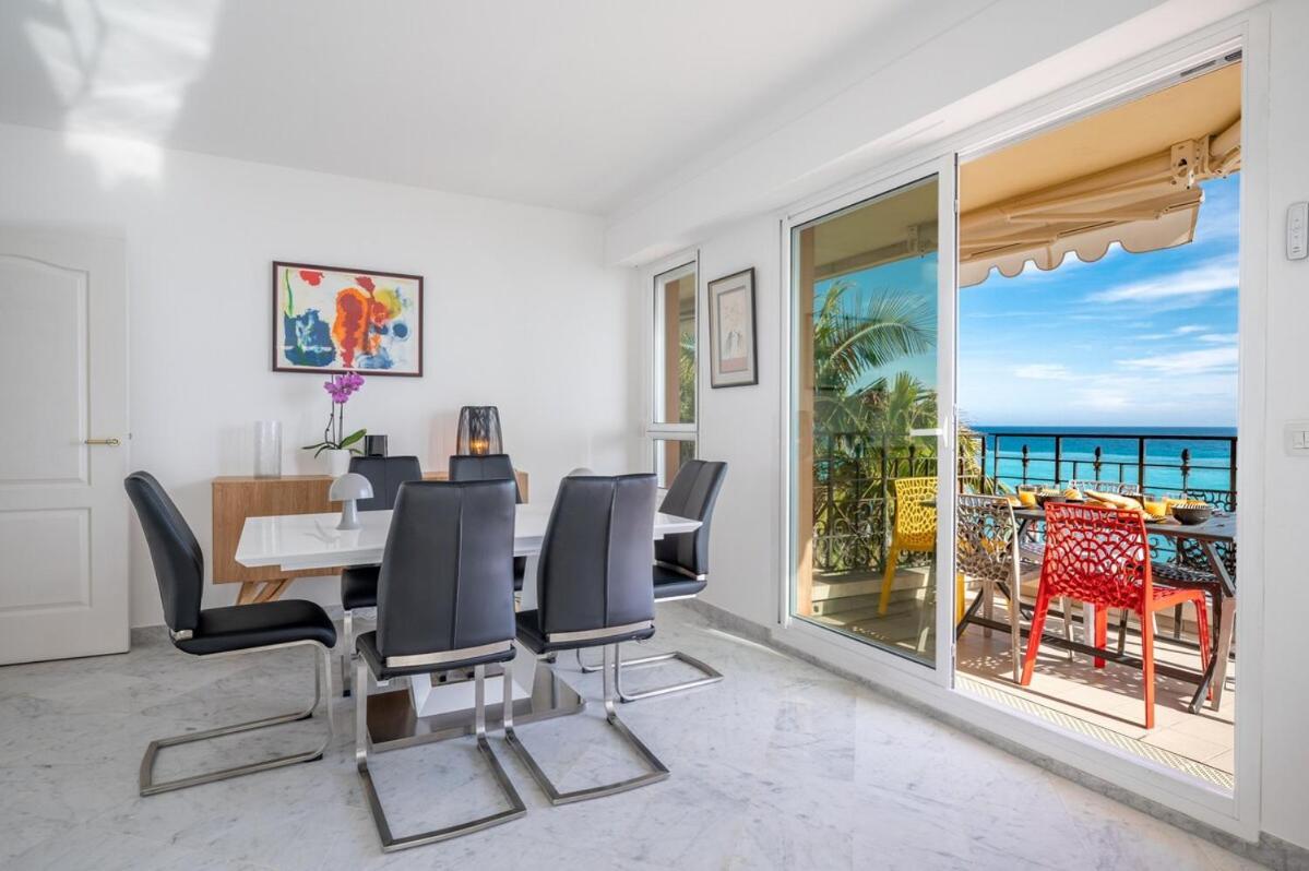 Ferienwohnung Le Coq Bleu D'Azur - Piscine - Parking! Menton Exterior foto