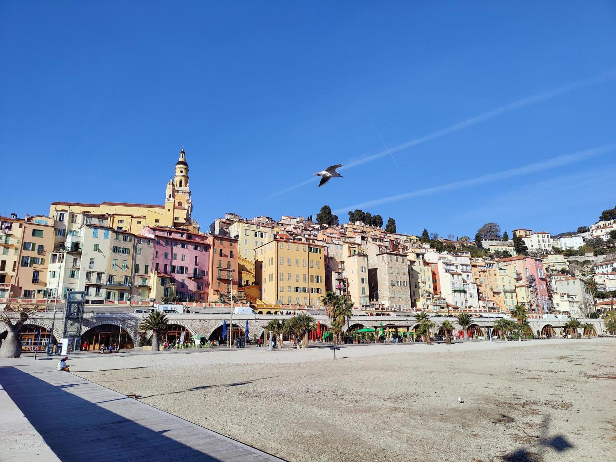 Ferienwohnung Le Coq Bleu D'Azur - Piscine - Parking! Menton Exterior foto